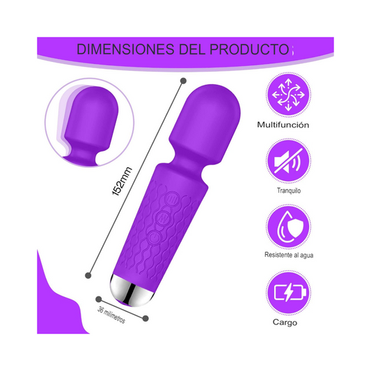 Varita Vibradora Premium Recargable