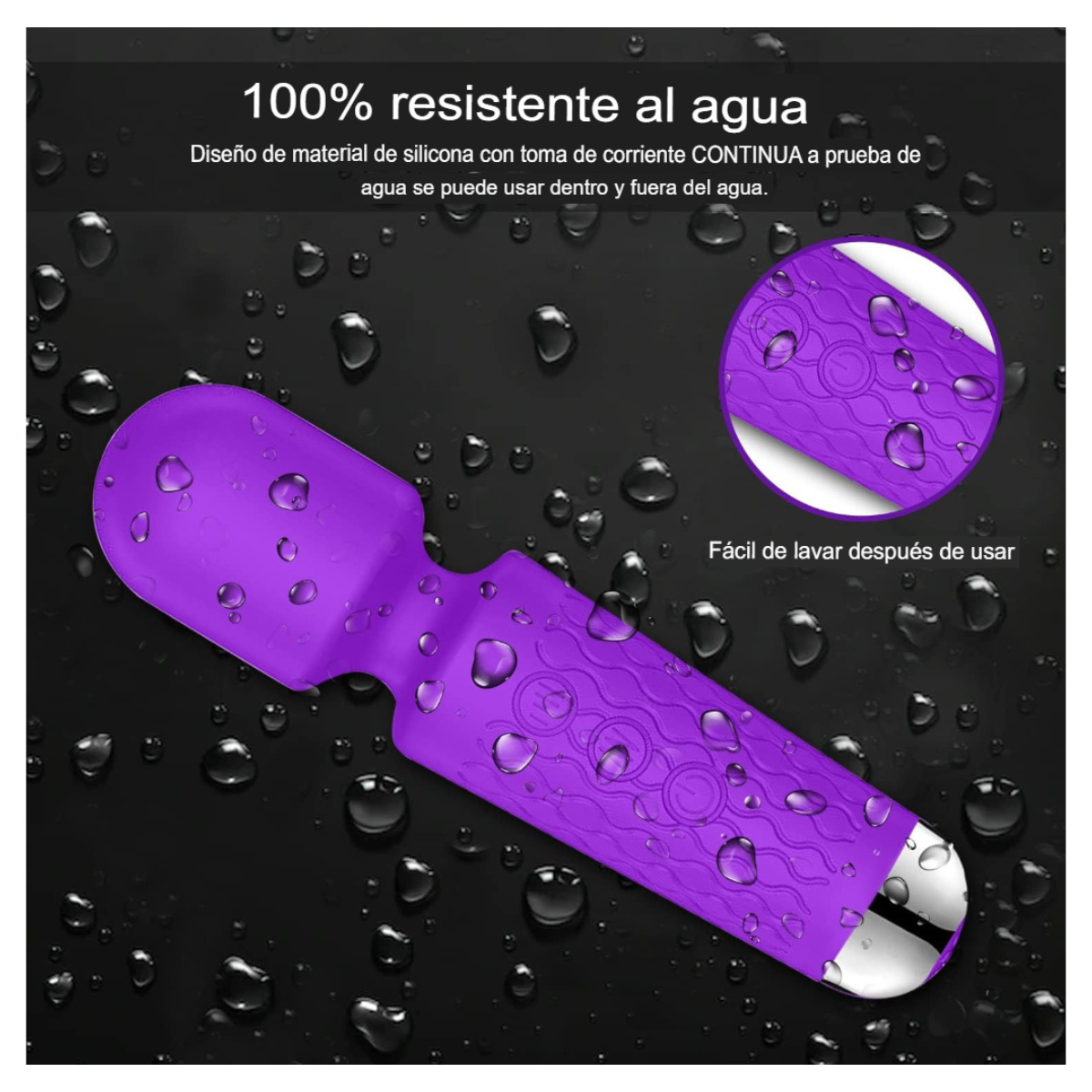 Varita Vibradora Premium Recargable