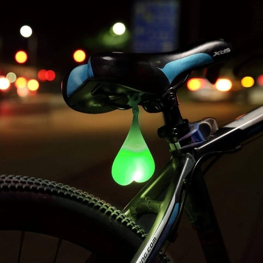 Luz Trasera LED Divertida para Bicicleta