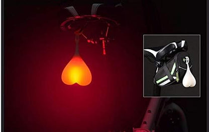 Luz Trasera LED Divertida para Bicicleta